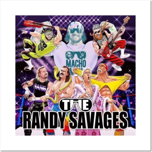 THE RANDY SAVAGES KINGDOM OF MADNESS ALBUM COVER Posters and Art